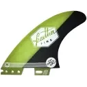 Quillas Feather Fins Jonathan Gonzalez Click Tab Black/Yellow