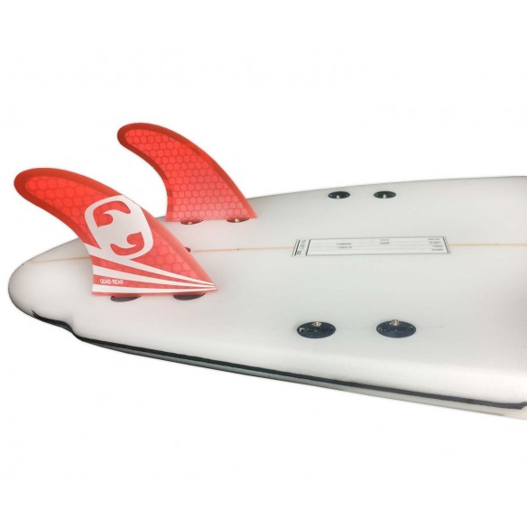 Quilhas Mundo-Surf MS-1 Corelite quad rear Red
