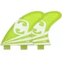 Quilhas Mundo-Surf MS-1 Corelite quad rear Yellow