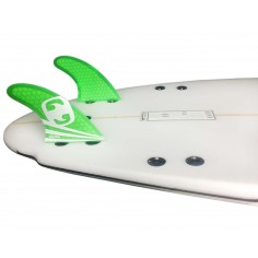 Quillas traseras quad Mundo-Surf MS-1 Corelite Lime 2