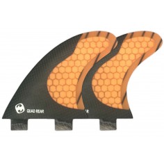 Dérive arrières quad Mundo-Surf MS-1 Carbon Orange