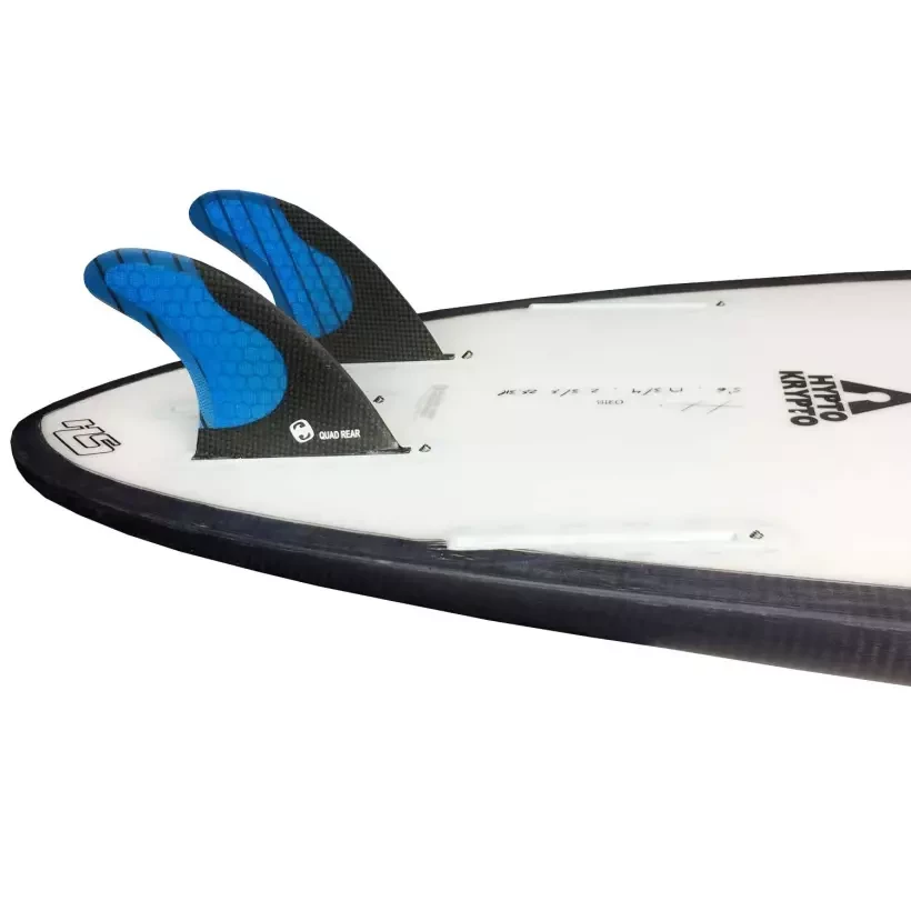 Kiele quad-rears Welt-Surf-MS-1-Carbon-Single Tab Blue