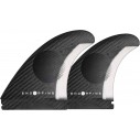Quilhas surf Endorfins KS1 Tri-Quad Black