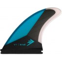 Quillas FIREWIRE VELOX Thruster Blue
