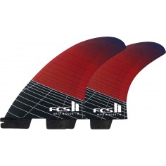 Quilhas surf FCSII Matt Biolos PCC Tri-Quad Red