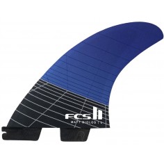 Ailerons de surf FCSII Matt Biolos PCC Blue