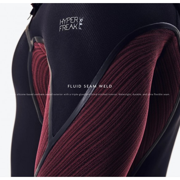 Wetsuit O´Neill Hyperfreak Fire 5/4mm+ CZ Black/Black