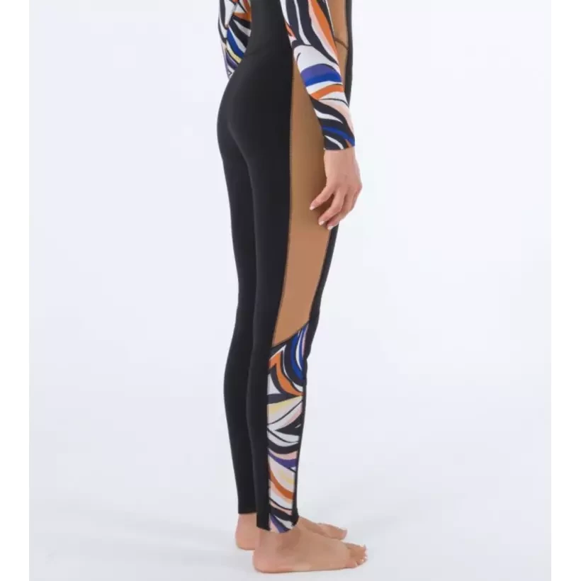 Neopreen Hurley Plus Womens 4/3mm Printed Aurora Green