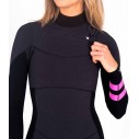 Neopreen Hurley Plus Womens 5/4mm Black/Graphite