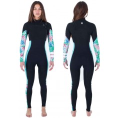 Muta surf Hurley Plus Womens 3/2mm Printed Java Tropical
