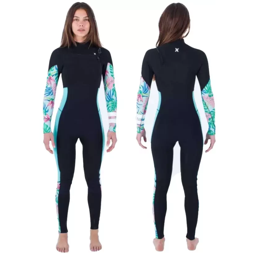 Combinaison Hurley Plus Womens 3/2mm Printed Java Tropical