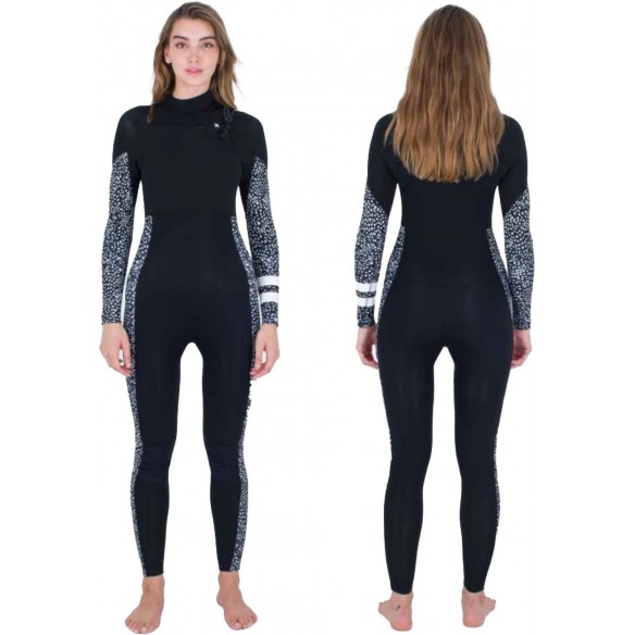 Combinaison Hurley Plus Womens 3/2mm Printed Animal