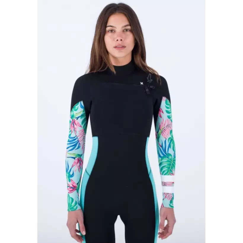 Wetsuit Hurley Plus Womens 4/3mm Printed Java Tropical