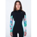 Muta surf Hurley Plus Womens 4/3mm Printed Java Tropical