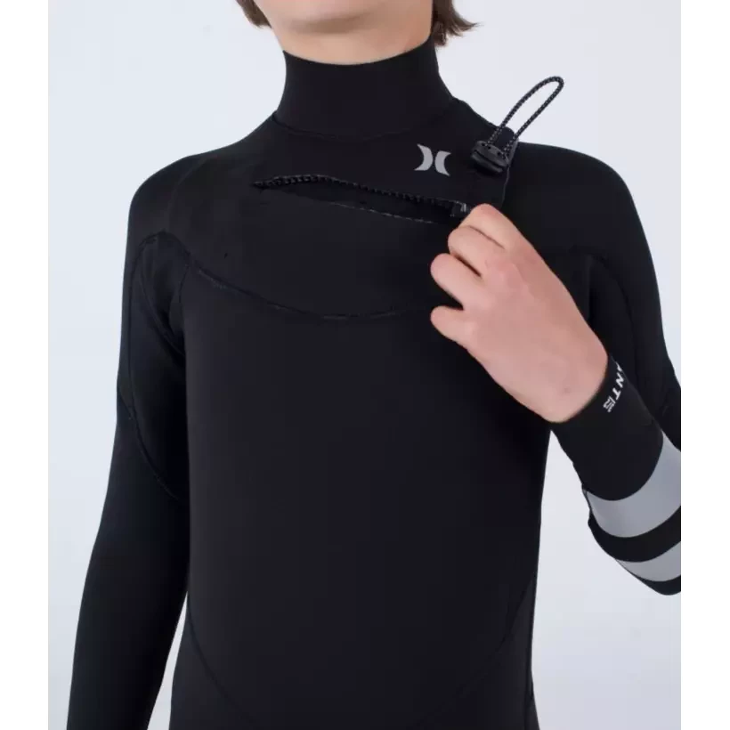 Fato Surf Hurley Advantage Kids 4/3mm Black