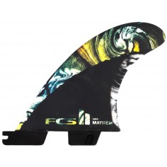 Finnen surf FCSII Matt Biolos PCC Yellow