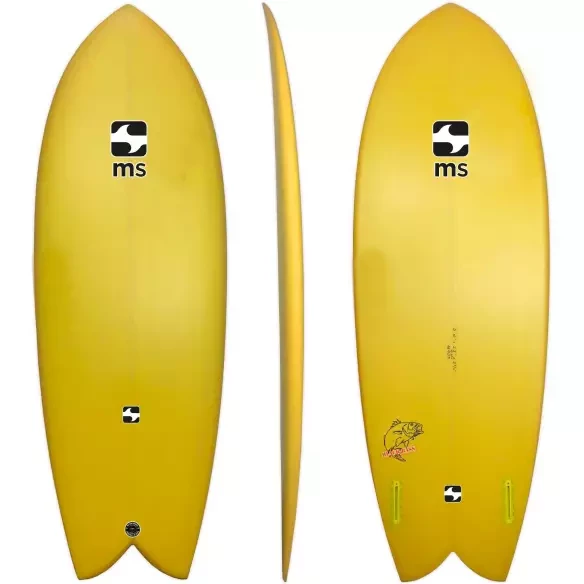 Planche de surf Retro Fish MS Black Bass Retro Twin