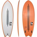 Planche de surf Retro Fish MS Black Bass Retro Twin CFE