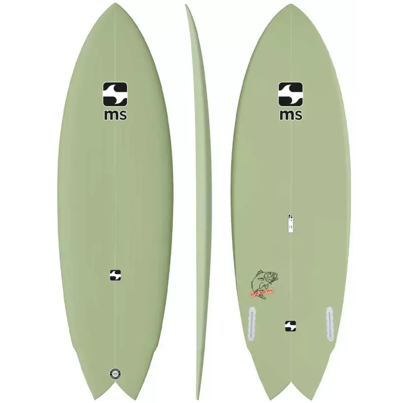 Planche de surf MS Black Bass Modern Twin