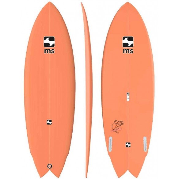 Prancha de surf MS Black Bass Modern Twin