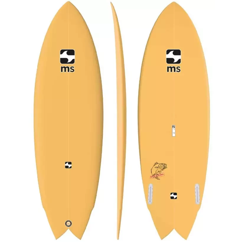 Prancha de surf MS Black Bass Modern Twin