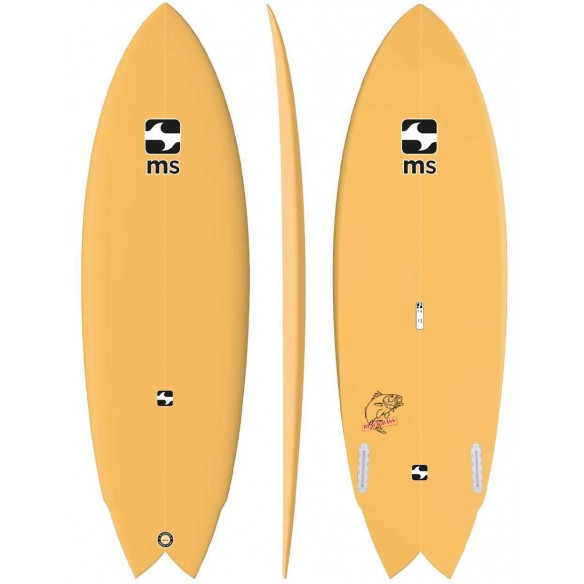 Planche de surf MS Black Bass Modern Twin