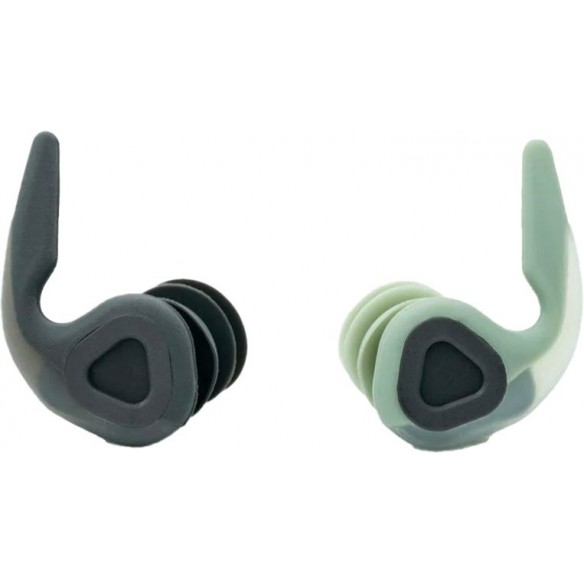 Bouchons d'oreille Creatures Surf Ears 4.0 Black Sage