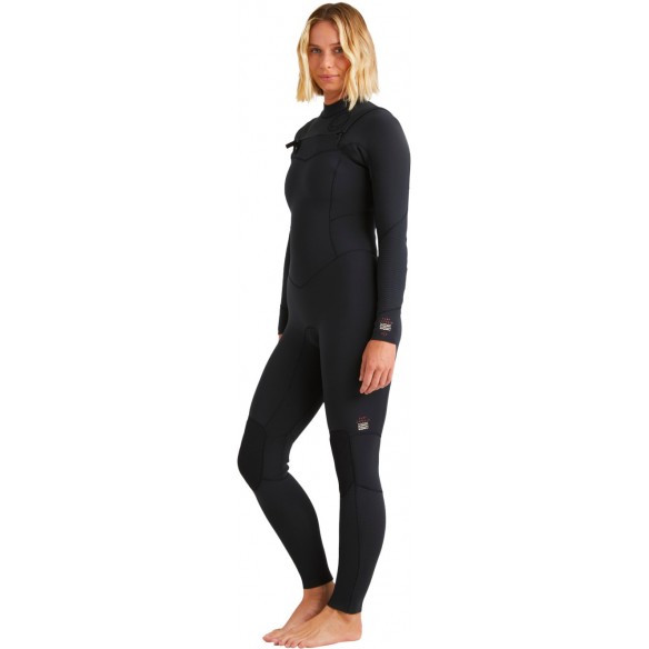 Neopreno Billabong Salty Dayz Natural 4/3mm Black