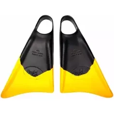 Palmes de bodyboard Limited Edition Michael Novy Black/Yellow 2