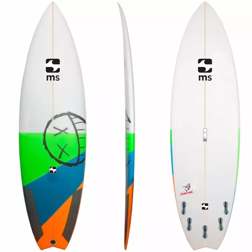 Surfbrett MS Crazy Fish