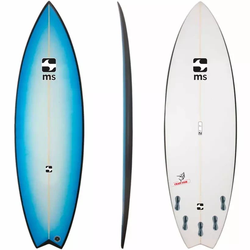 Surfboard MS Crazy Fish