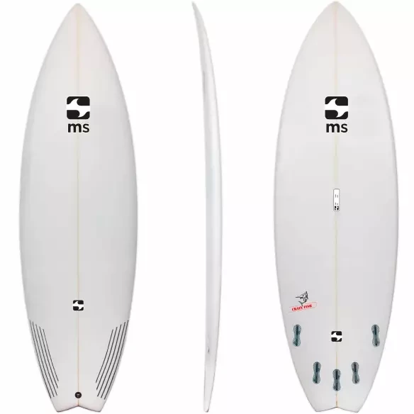 Surfboard MS Crazy Fish