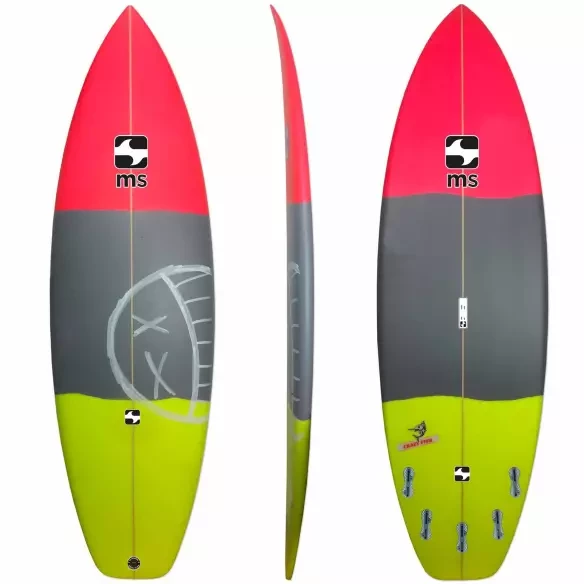 Tabla de surf MS Crazy Fish Squash
