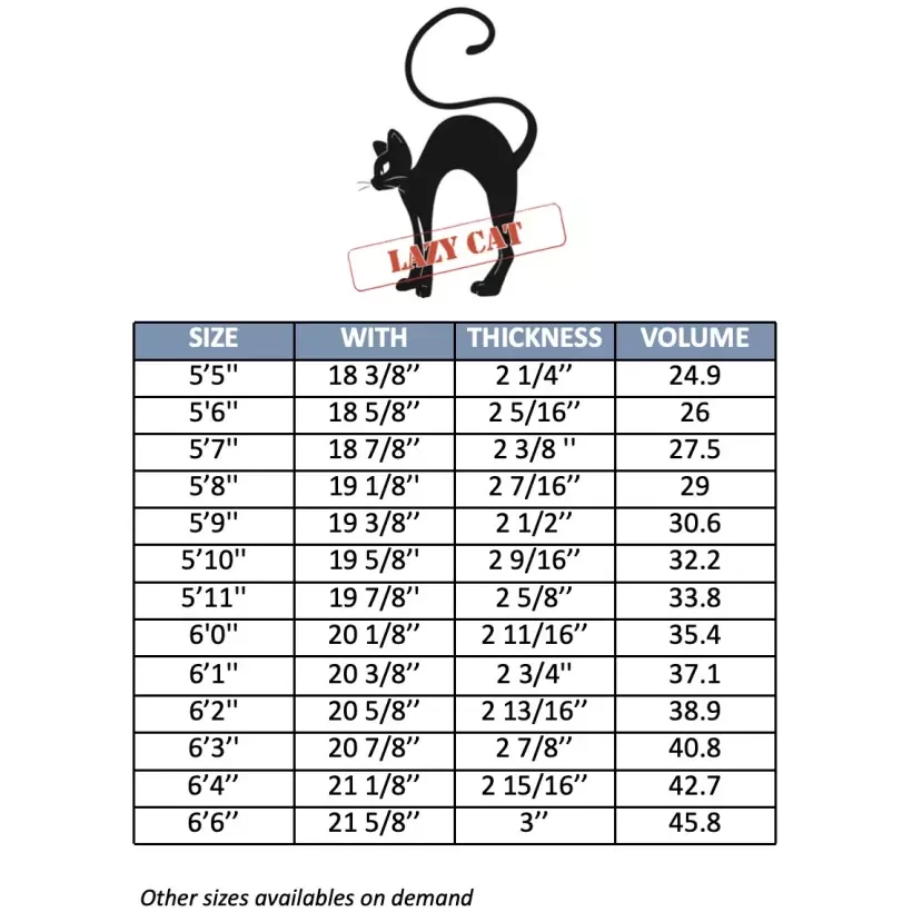 Tabla de surf MS Lazy Cat