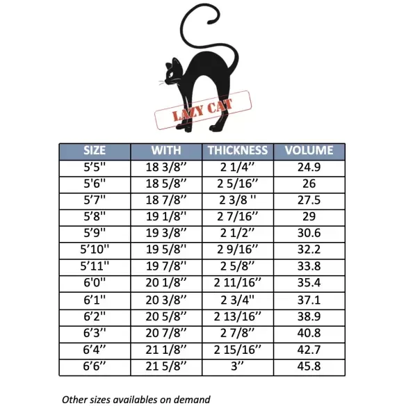 Prancha de surf MS Lazy Cat