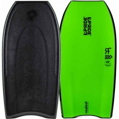 Bodyboard Pride Realest PP Radial Flex SDC+ Varial Black/Fluro Green