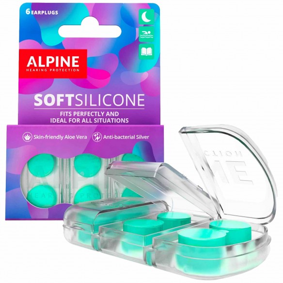 Bouchons d'oreille Alpine Soft silicone