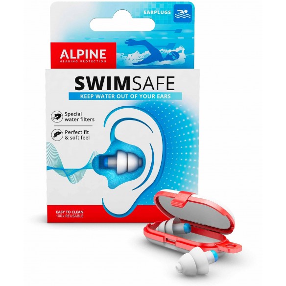 Tapones de oídos Alpine Swim safe