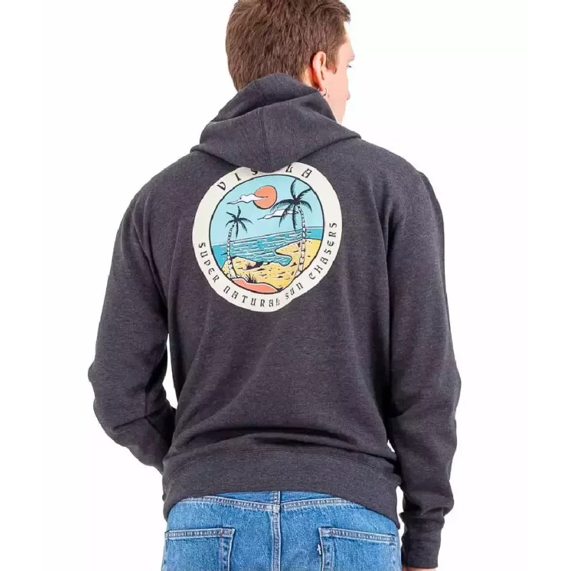 Felpa Vissla Coastal Black Heather