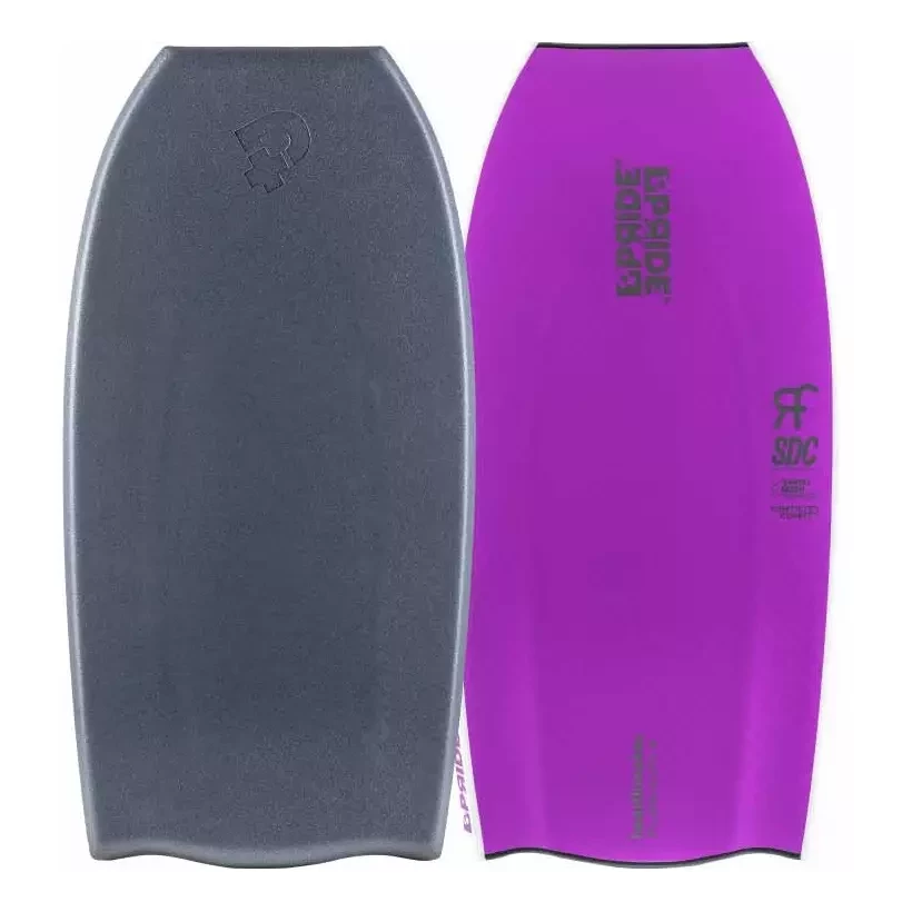 Pranche de bodyboard Pride Heartbreaker PP Radial SDC Varial Bat Grey/Purple