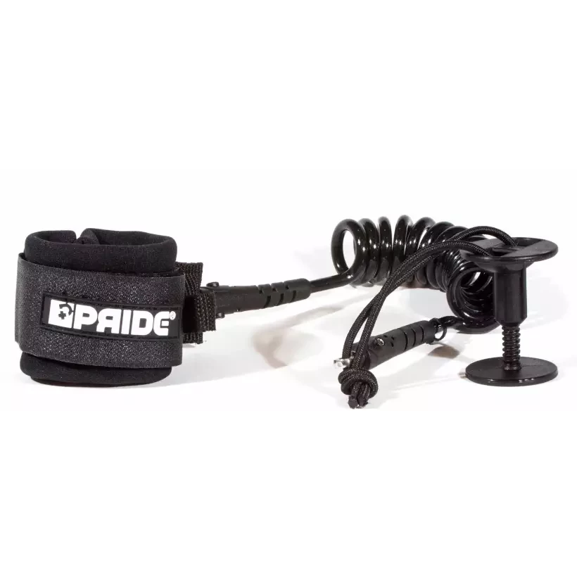 Leash  bodyboard Pride standard wrist Black