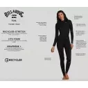 Pak wetsuit Billabong Foil women 4/3mm BZ Washed Black
