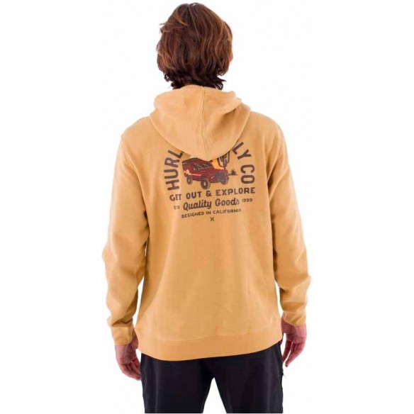 Sweat-shirt Hurley Deserted fleece Pebble