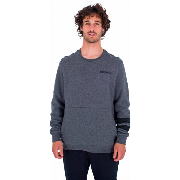 Sudadera Hurley Oceancare crew Grey