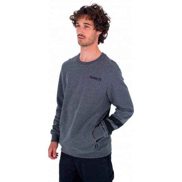 Suéter Hurley Oceancare crew Grey