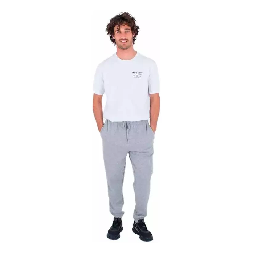 Hurley Solid Fleece jogger Dk Grey HtrTrainingsbroek