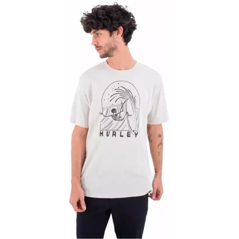 T-shirt Hurley LaidTo Rest White