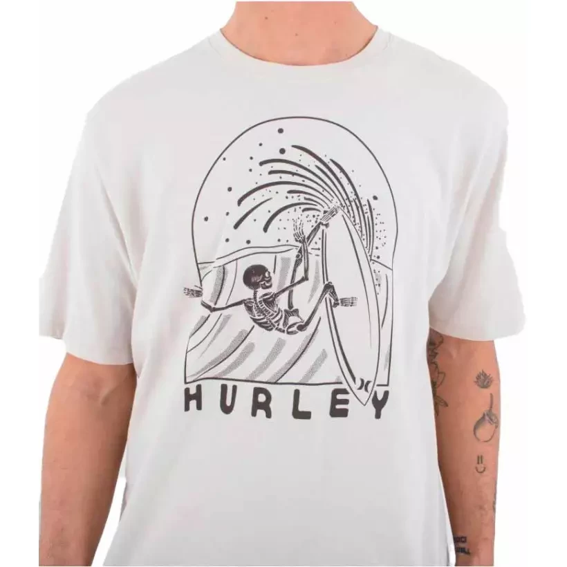 Camisa Hurley LaidTo Rest White