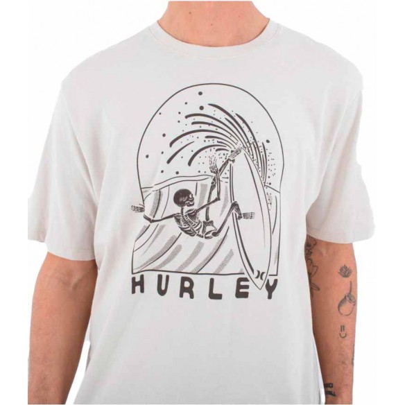 Camiseta Hurley Laid To Rest White
