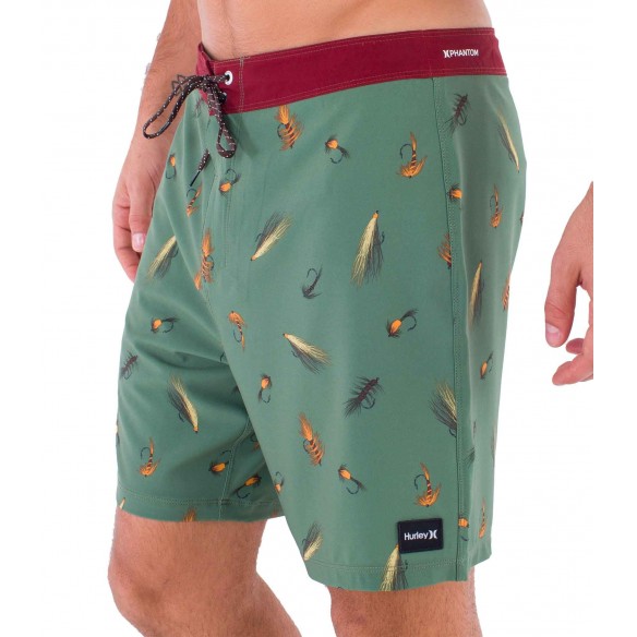 Maillot de Bain Hurley Phantom Eco Classic 18'' Malverde
